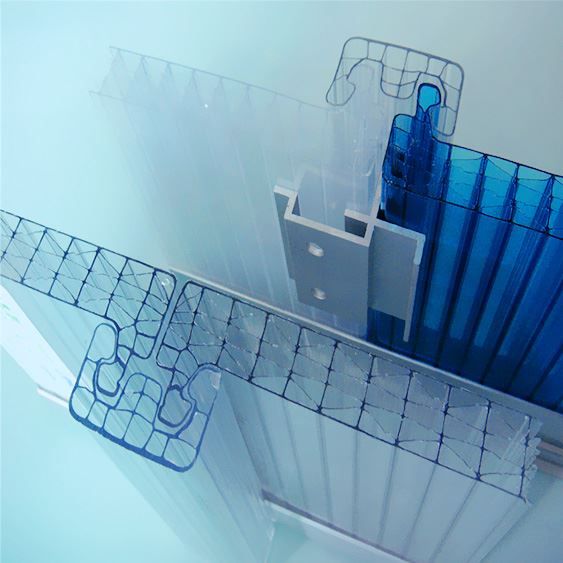 twinwall U-lock Polycarbonate 2 twinwall U-lock Polycarbonate 2