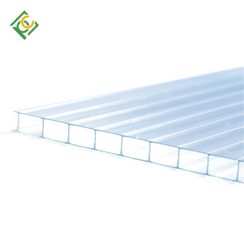 2 6mm Clear Twin Wall Polycarbonate Sheet
