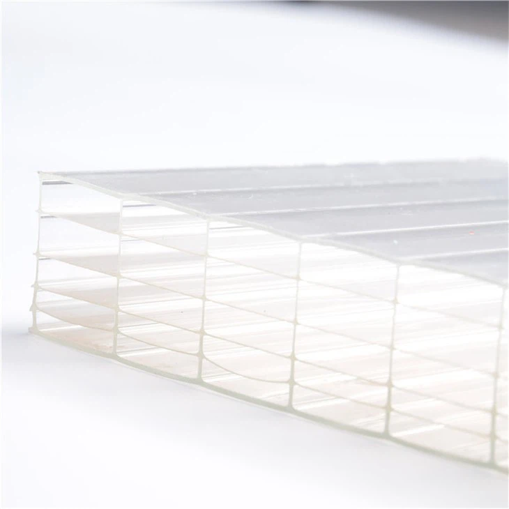 Transparent Polycarbonate Multiwall Roof Panel