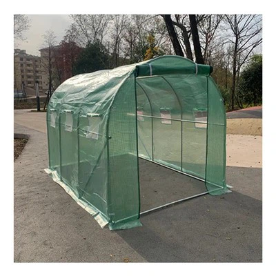 집 뒤뜰을 위한 토마토/꽃 워크인 온실